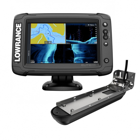 Lowrance ELITE-7 TI2 / ROW AI 3-IN-1 i gruppen Bådelektronik / Ekkolod og kortplottere hos Sportfiskeprylar.se (000-14640-001)