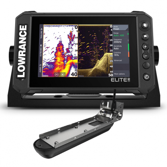 Lowrance Elite FS 7 with Active Imaging 3-in-1 i gruppen Bådelektronik / Ekkolod og kortplottere / Ekkolod- og kortplottersæt hos Sportfiskeprylar.se (000-15689-001)