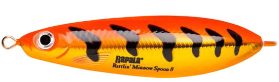 Rapala Minnow Spoon vass 8cm GFRT i gruppen Madding / Havørred madding og kystwoblere hos Sportfiskeprylar.se (000013700008GFRT)