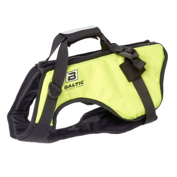 Baltic Dog Vest Zorro UV-Yellow, S i gruppen Beklædning og fodtøj / Flydebeklædning / Redningsveste / Redningsvest katte og hunde hos Sportfiskeprylar.se (0440-000-2)