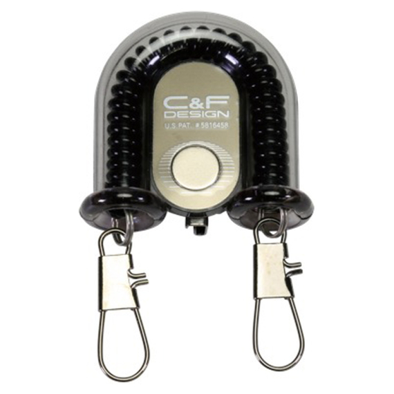 C&F 2-in-1 Retractor w Fly Catcher Black (CFA-70WF) i gruppen Udstyr og tilbehør / Pin-on-reels hos Sportfiskeprylar.se (1120052)