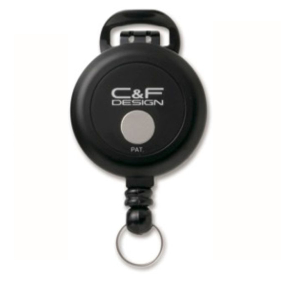 C&F Flex Pin-On Reel Black (CFA-72-BK) i gruppen Udstyr og tilbehør / Pin-on-reels hos Sportfiskeprylar.se (1120097)