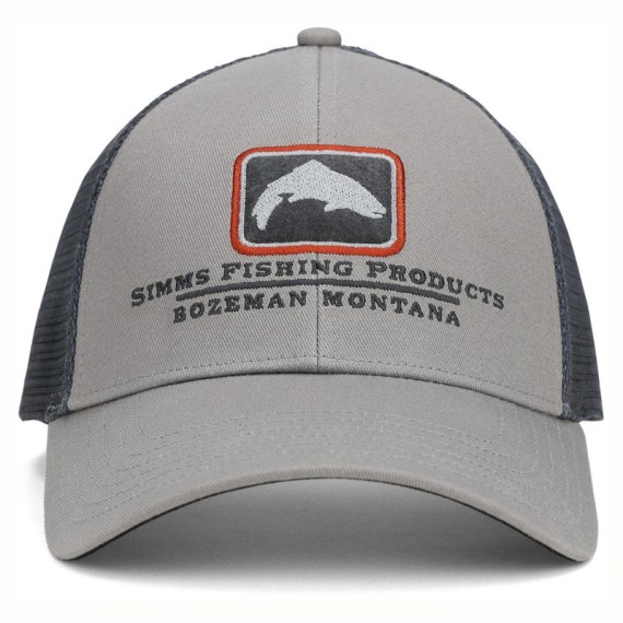 Simms Trout Icon Trucker Cinder i gruppen Beklædning og fodtøj / Kasketter og hovedbeklædning / Kasketter / Trucker caps hos Sportfiskeprylar.se (12226-255-00)