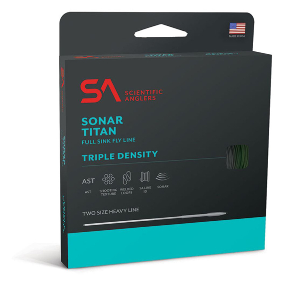 SA Sonar Titan Triple Density S3/S5/S7 WF Fly Line i gruppen Snøre / Flueliner / Enhåndssnøre hos Sportfiskeprylar.se (126298r)