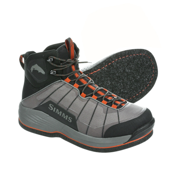 Simms Flyweight Boot Felt Steel Grey (Filt) i gruppen Beklædning og fodtøj / Waders og waders-udstyr / Vadesko hos Sportfiskeprylar.se (12632-016-09r)