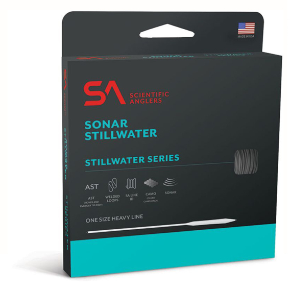 SA Sonar Stillwater Camo Clear WF Fly Line i gruppen Snøre / Flueliner / Enhåndssnøre hos Sportfiskeprylar.se (129794r)