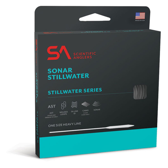 SA Sonar Stillwater Camo Clear WF Fly Line i gruppen Snøre / Flueliner / Enhåndssnøre hos Sportfiskeprylar.se (129794r)