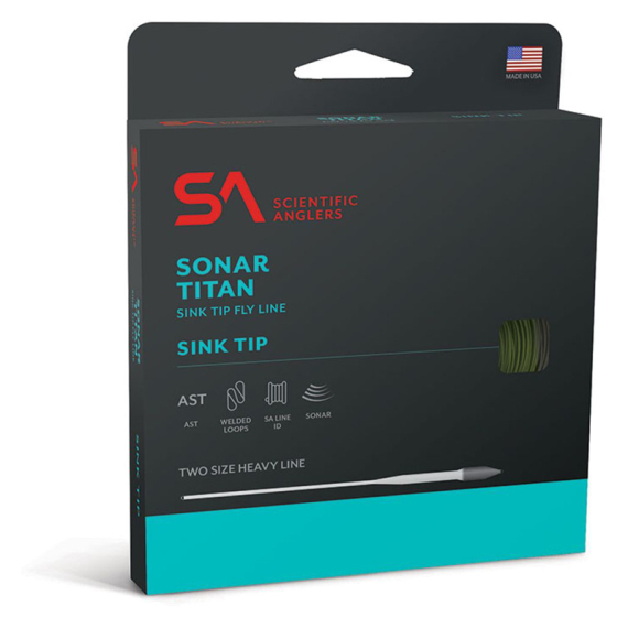 SA Sonar Titan Sink Tip 6 WF Fly Line i gruppen Snøre / Flueliner / Enhåndssnøre hos Sportfiskeprylar.se (132046r)