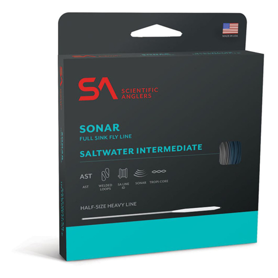 SA Sonar Saltwater Intermediate WF Fly Line i gruppen Snøre / Flueliner / Enhåndssnøre hos Sportfiskeprylar.se (132107r)