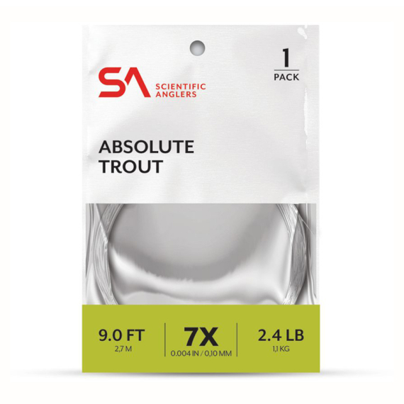 SA Absolute Trout Leader 9\' i gruppen Kroge og endegrej / Ledere og Forfangsmateriale hos Sportfiskeprylar.se (133944r)