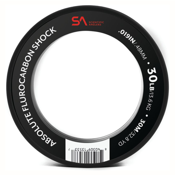 SA Absolute Fluorocarbon Shock Tippet Material 0,45mm i gruppen Kroge og endegrej / Ledere og Forfangsmateriale / Forfangsmateriale / Forfangsmateriale fluefiskeri hos Sportfiskeprylar.se (135597r)