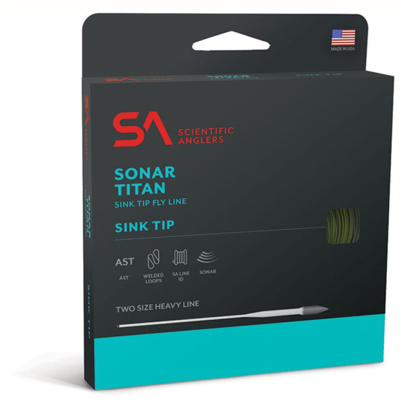 SA Sonar Titan Sink Tip WF Fly Line F/I i gruppen Snøre / Flueliner / Enhåndssnøre hos Sportfiskeprylar.se (137072r)