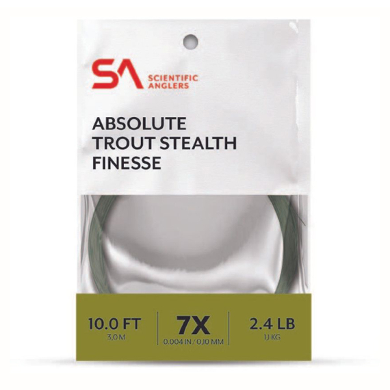 SA Absolute Trout Finesse Leader 12\' i gruppen Kroge og endegrej / Ledere og Forfangsmateriale / Færdiglavede forfang / Tapered forfang hos Sportfiskeprylar.se (138130r)