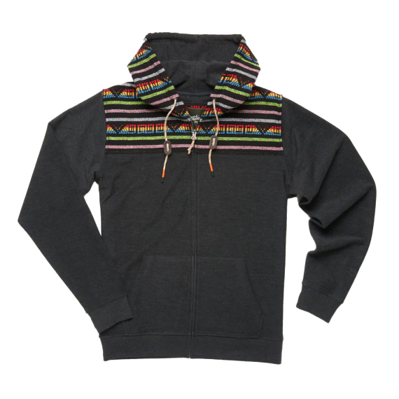 Howler Shaman Hoodie Antique Black Kwanti Jacquard i gruppen Beklædning og fodtøj / Beklædning / Sweatere / Hættetrøjer hos Sportfiskeprylar.se (150622F-ANT-Sr)