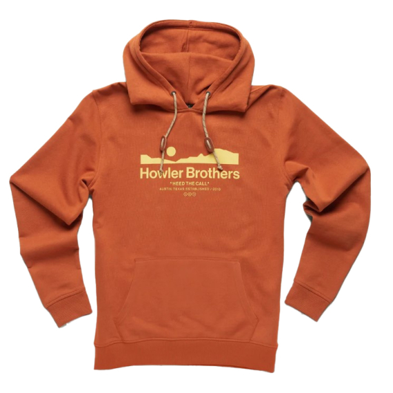 Howler Pull Over Hoodie Howler Arroyo Adobe i gruppen Beklædning og fodtøj / Beklædning / Sweatere / Hættetrøjer hos Sportfiskeprylar.se (154222F-ADO-Sr)