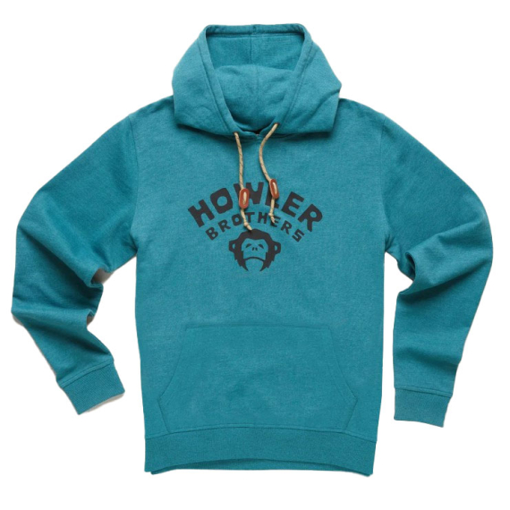 Howler Pull Over Hoodie Camp Howler Petrol Heather i gruppen Beklædning og fodtøj / Beklædning / Sweatere / Hættetrøjer hos Sportfiskeprylar.se (154222F-PET-Mr)