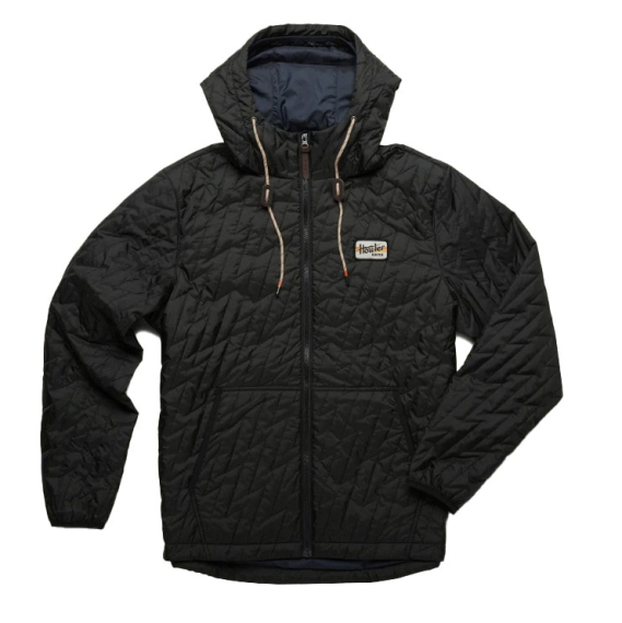 Howler Voltage Full Zip Jacket Coal Black i gruppen Beklædning og fodtøj / Beklædning / Sweatere / Hættetrøjer hos Sportfiskeprylar.se (155121F-ANT-Sr)