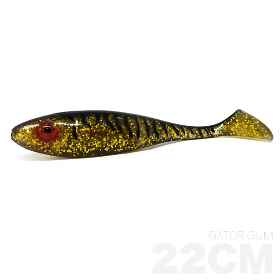 Gator Gum NUGGET 22cm i gruppen Madding / Softbaits / Gedde softbaits hos Sportfiskeprylar.se (169GATOR)