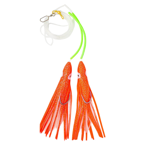 Fladen Ling/Lump & Cod Double Red Octopus Rig 7/0 1.0mm i gruppen Madding / Havfiskeri madding / Flasher rigs og rigs til havfiskeri hos Sportfiskeprylar.se (17-1520)