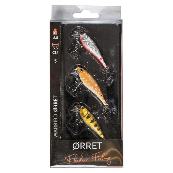 Fladen Warbird Trout 5,5cm 3,8g 3pcs Realistic i gruppen Madding / Maddingsæt / maddingsæt ørred hos Sportfiskeprylar.se (18-345501)