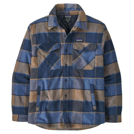 Patagonia M\'s LW Insulated Fjord Flannel Shirt William: Smolder Blue i gruppen Beklædning og fodtøj / Beklædning / Skjorter hos Sportfiskeprylar.se (20386-WMBL-Sr)