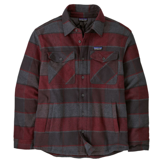 Patagonia M\'s LW Insulated Fjord Flannel Shirt William: Ink Black i gruppen Beklædning og fodtøj / Beklædning / Skjorter hos Sportfiskeprylar.se (20386-WMIB-Sr)