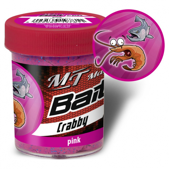 Magic Trout Trout Bait Taste Crabby 50g - Pink i gruppen Madding / Boilies, krogagn og forfoder / Lugttilsætning og ørred-dej hos Sportfiskeprylar.se (22-3988012)