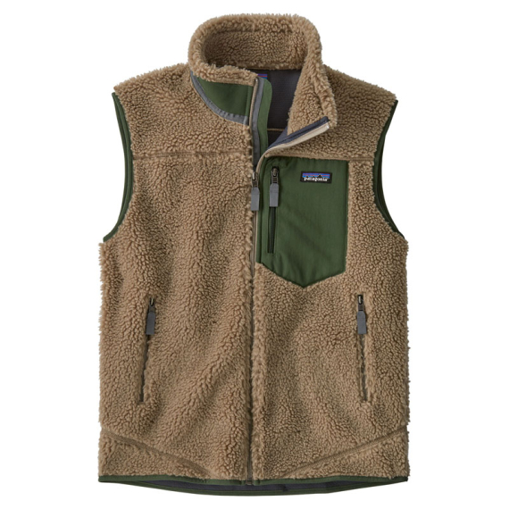 Patagonia M\'s Classic Retro-X Vest Seabird Grey i gruppen Beklædning og fodtøj / Beklædning / Veste / Hverdagsveste hos Sportfiskeprylar.se (23048-SBDY-Sr)