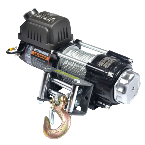 Warrior Winch Ninja 2500 Winch 12V i gruppen Bådelektronik / Bådtilbehør / Trailertilbehør hos Sportfiskeprylar.se (25SPA13r)