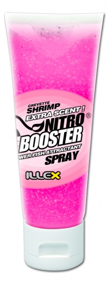 ILLEX NITRO BOOSTER SHRIMP CREAM PINK 75ML i gruppen Madding / Boilies, krogagn og forfoder / Væske og tilsætningsstoffer hos Sportfiskeprylar.se (29-07310)