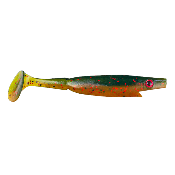 Piglet Shad, 10cm, 7g (6-pack) - Chartreuse Mullet i gruppen Madding / Softbaits / Aborre softbaits og sandard softbaits hos Sportfiskeprylar.se (29-SP172E-C026)