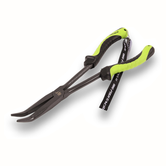 BFT Long Nose Pliers 28cm, Bent - Teflon Coated i gruppen Udstyr og tilbehør / Tænger og sakse / Krogudtagere hos Sportfiskeprylar.se (31-TX43B)