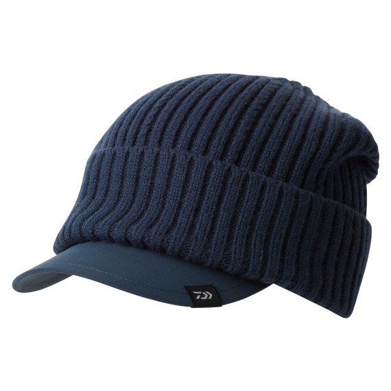 Daiwa Knit Cap With Brim - Navy i gruppen Beklædning og fodtøj / Kasketter og hovedbeklædning / Kasketter hos Sportfiskeprylar.se (32-223232)