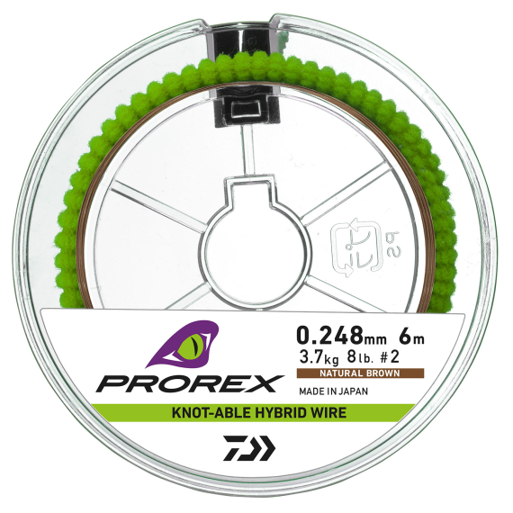 Daiwa Prorex Hybrid Knottable Wire 6M i gruppen Kroge og endegrej / Ledere og Forfangsmateriale / Forfangsmateriale / Wire hos Sportfiskeprylar.se (32-223311r)