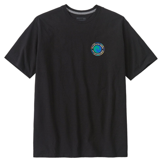 Patagonia M\'s Unity Fitz Responsibili-Tee Ink Black i gruppen Beklædning og fodtøj / Beklædning / T-shirts hos Sportfiskeprylar.se (37768-INBK-Sr)