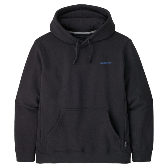 Patagonia Boardshort Logo Uprisal Hoody Ink Black i gruppen Beklædning og fodtøj / Beklædning / Sweatere / Hættetrøjer hos Sportfiskeprylar.se (39665-INBK-Sr)