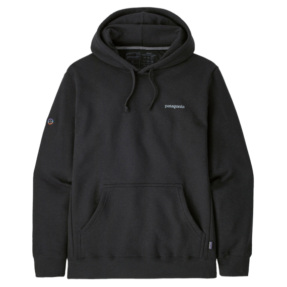 Patagonia Fitz Roy Icon Uprisal Hoody Ink Black i gruppen Beklædning og fodtøj / Beklædning / Sweatere / Hættetrøjer hos Sportfiskeprylar.se (39666-INBK-Sr)