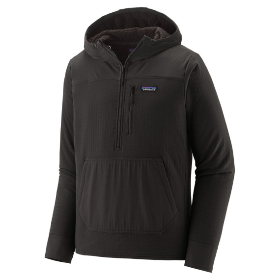 Patagonia M\'s R2 TechFace P/O Black i gruppen Beklædning og fodtøj / Beklædning / Sweatere / Hættetrøjer hos Sportfiskeprylar.se (41765-BLK-Sr)