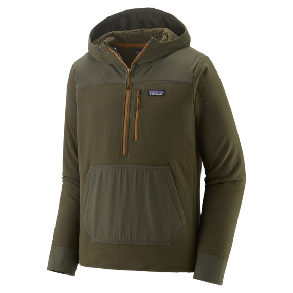 Patagonia M\'s R2 TechFace P/O Pine Needle Green i gruppen Beklædning og fodtøj / Beklædning / Sweatere / Hættetrøjer hos Sportfiskeprylar.se (41765-PNGR-Sr)