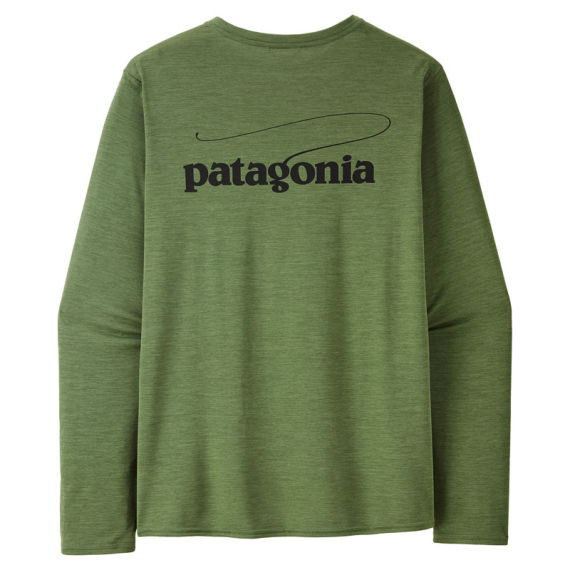 Patagonia M\'s L/S Cap Cool Daily Graphic Shirt Waters CTNX i gruppen Beklædning og fodtøj / Beklædning / Sweatere / Langærmede T-shirts hos Sportfiskeprylar.se (45170-CTNX-Sr)