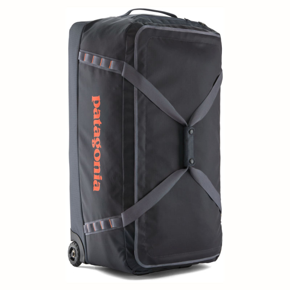 Patagonia Black Hole Wheeled Duffel 100L Smolder Blue i gruppen Opbevaring / Duffelbags hos Sportfiskeprylar.se (49388-SMDB-ALL)