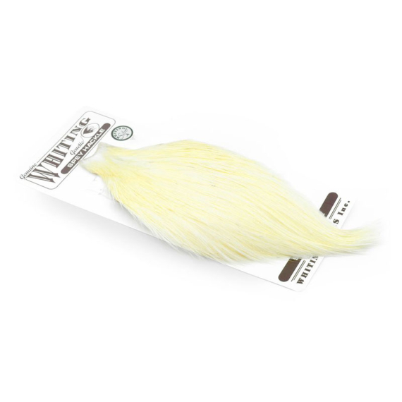 Whiting Spey Hackle Cape Silver - White i gruppen Kroge og endegrej / Fluebinding / Fluebindingsmateriale / Fjer og nakker / Nakker og sadler hos Sportfiskeprylar.se (61201002)