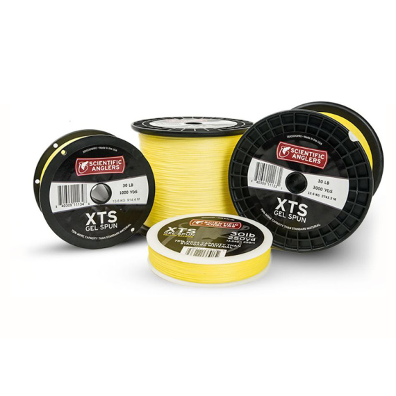 SA XTS Gel Spun Backing Yellow 30lb i gruppen Snøre / Flueliner / Backing hos Sportfiskeprylar.se (673137r)