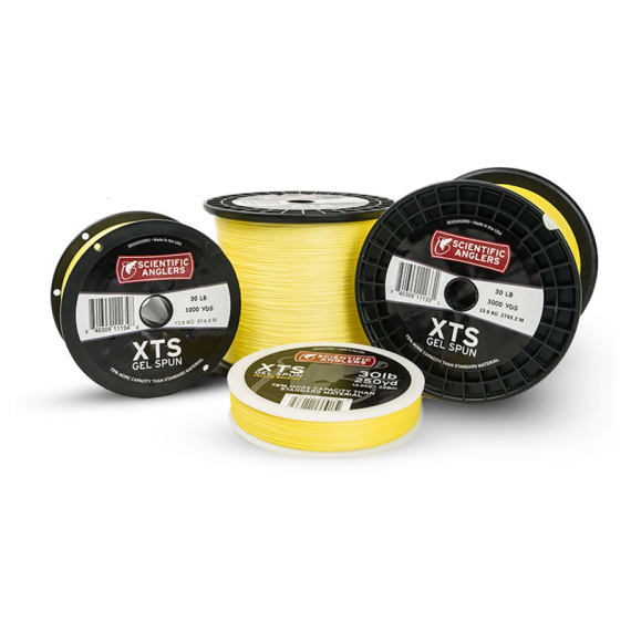 SA XTS Gel Spun Backing Yellow 30lb i gruppen Snøre / Flueliner / Backing hos Sportfiskeprylar.se (673137r)