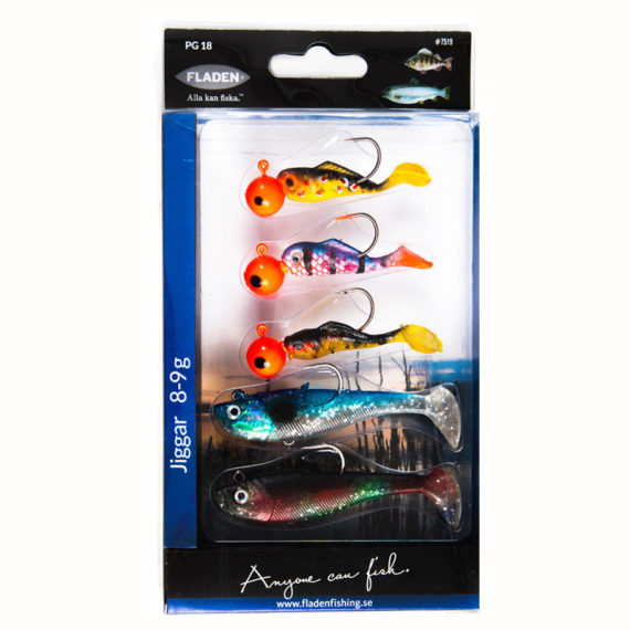 Fladen Perch-Salmonids 5pcs i gruppen Madding / Maddingsæt / maddingsæt ørred hos Sportfiskeprylar.se (7519)