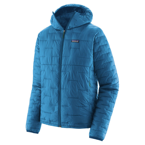 Patagonia M\'s Micro Puff Hoody Vessel Blue i gruppen Beklædning og fodtøj / Beklædning / Jakker / Inderjakker hos Sportfiskeprylar.se (84031-VSLB-Mr)