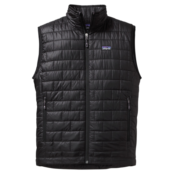 Patagonia M\'s Nano Puff Vest Black i gruppen Beklædning og fodtøj / Beklædning / Veste / Hverdagsveste hos Sportfiskeprylar.se (84242-BLK-Sr)