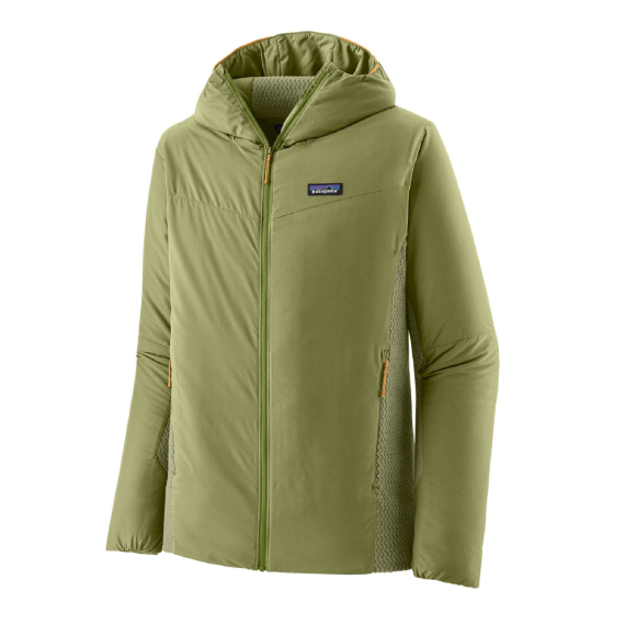 Patagonia M\'s Nano-Air Light Hybrid Hoody Buckhorn Green i gruppen Beklædning og fodtøj / Beklædning / Jakker / Inderjakker hos Sportfiskeprylar.se (84416-BUGR-Mr)