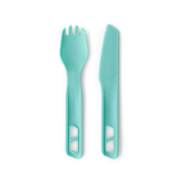 Sea To Summit Passage Cutlery Set 2pcs Blue i gruppen Outdoor / Stormkøkken og køkkenredskaber / Bestik og tilbehør hos Sportfiskeprylar.se (ACK035021-120203)