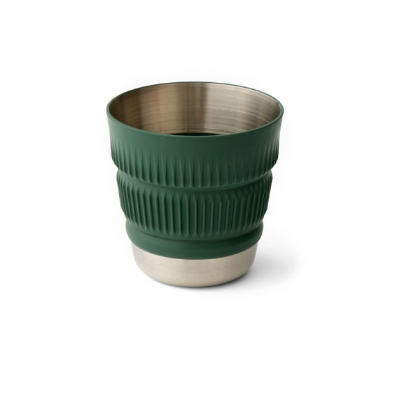 Sea To Summit Detour Stainless Steel Collapsible Mug Green i gruppen Outdoor / Stormkøkken og køkkenredskaber / Kopper og krus hos Sportfiskeprylar.se (ACK039031-052004)